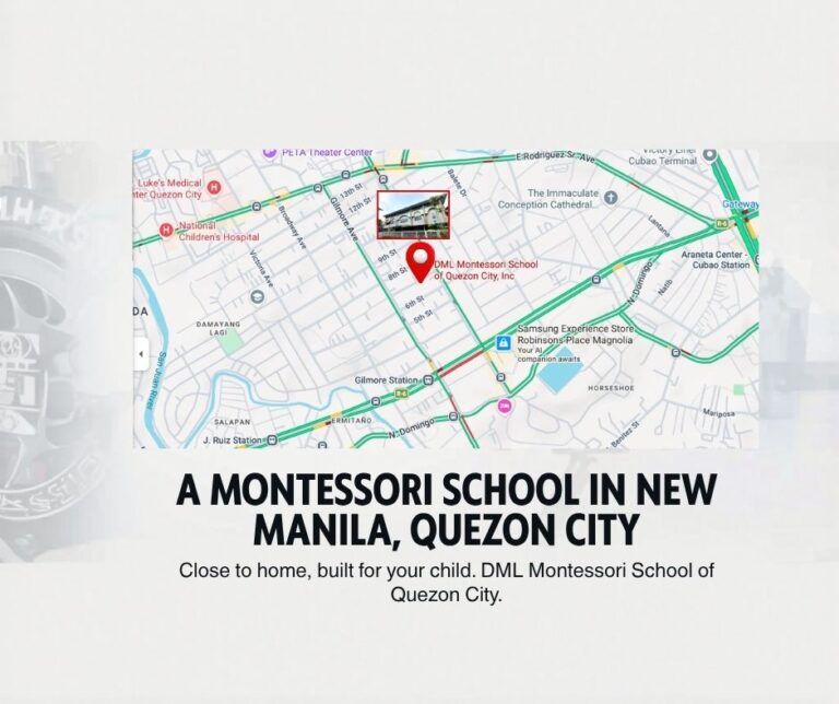 A Montessori School in New Manila, Quezon City, Close to Home, Built for Your Child