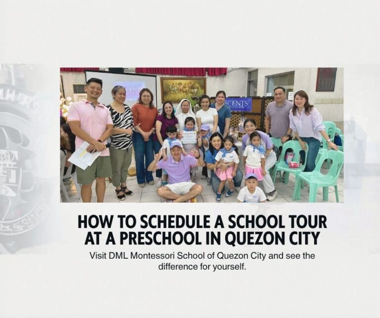 Schedule a School Tour at DML Montessori in Quezon City